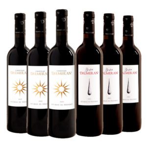 Domaine Dalmeran - Mixed Wine Case 2X3 Bottles
