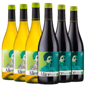 Artisans Partisans - Alice 1820 - Blandad vinlåda 2x3 flaskor