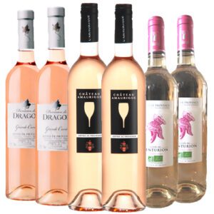Blandad vårrosé till franska priser - 3x2 flaskor